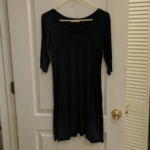 Navy LUSH Shift Dress